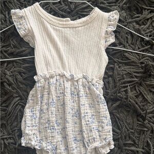 Lila & Jack Floral Romper | 9–12M